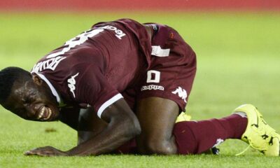 infortunio acquah torino