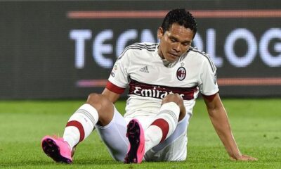 bacca infortunio