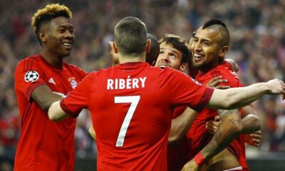 bayern monaco esultanza champions league aprile 2016 ifa