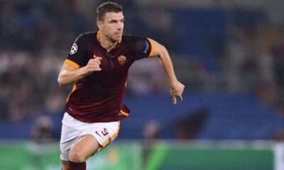 dzeko napoli roma