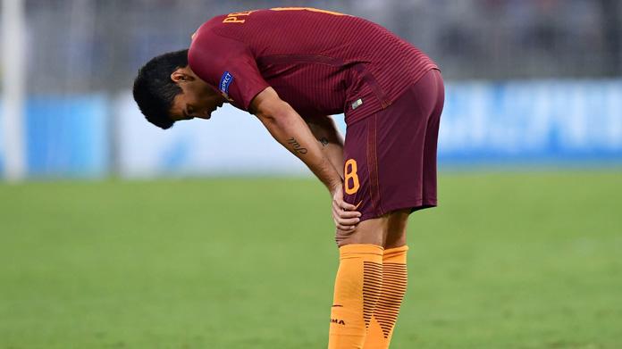 diego perotti roma infortunio