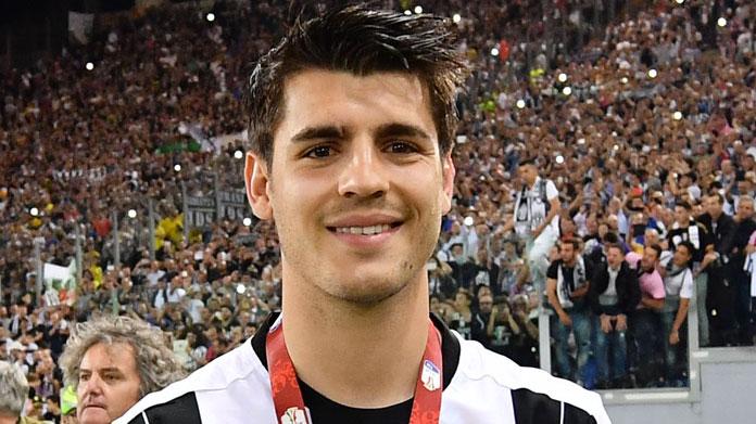 morata premiazione juventus finale coppa italia maggio 2016 ifa