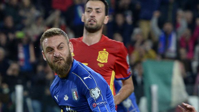 de rossi bis italia esultanza ottobre 2016 ifa