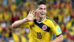 James Rodriguez, dito medio dal ritiro della Colombia