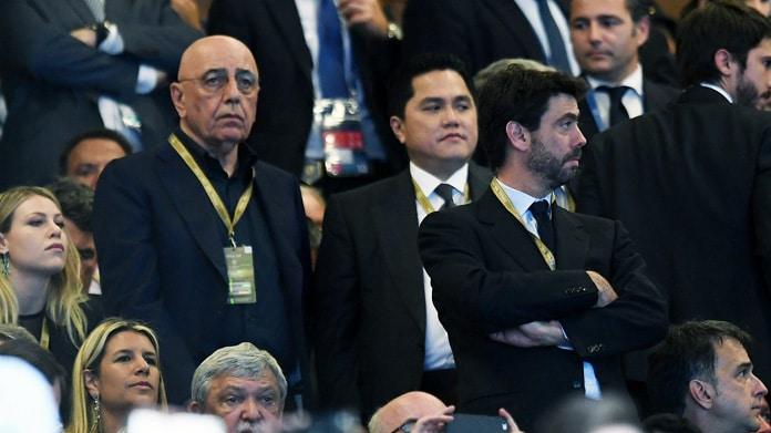 agnelli galliani thohir 2016