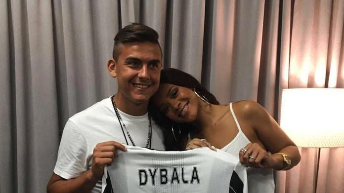 dybala juventus rihanna