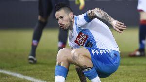 Napoli, Hamsik: «Mi rammarico per l’errore, ci è mancata un po’ di fortuna»