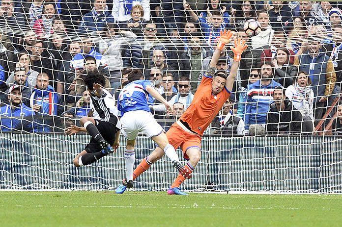 cuadrado bis juventus sampdoria marzo 2017