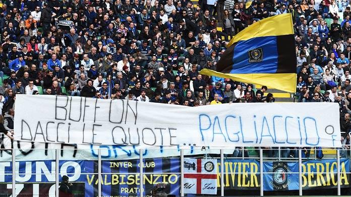 inter striscione buffon marzo 2017