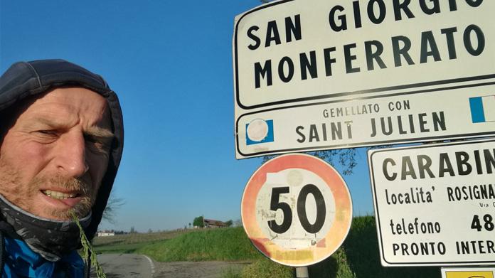 Massimiliano Sambugaro, 400km a piedi per conoscere Messi 2 Massimiliano Sambugaro instagram3