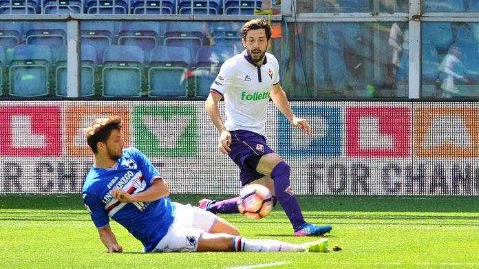 bereszynski milic sampdoria fiorentina away aprile 2017