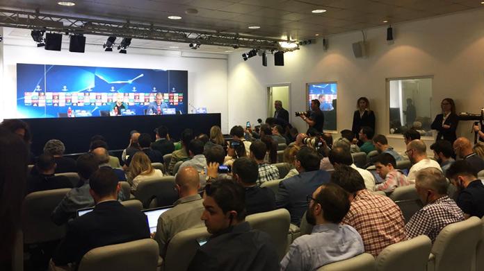 conferenza barcellona juventus