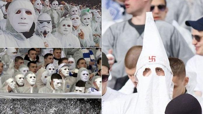 dinamo kiev shakhtar donetsk ku klux klan