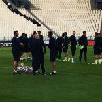 juventus barcellona allenamento quater