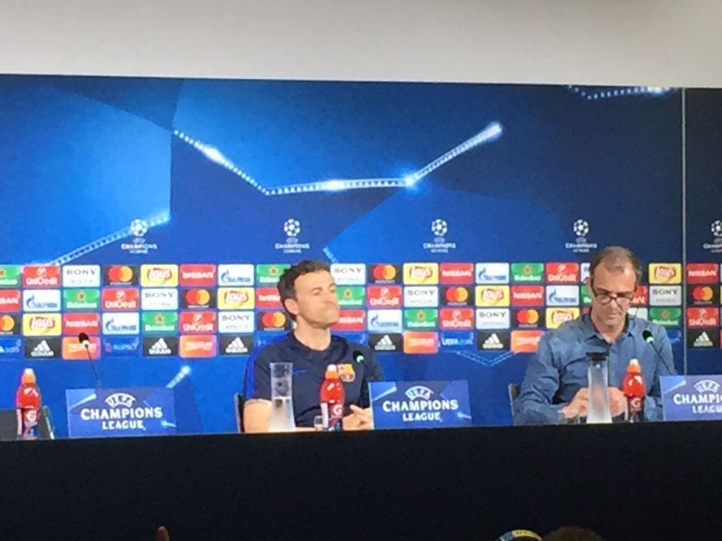 luis enrique bis barcellona conferenza