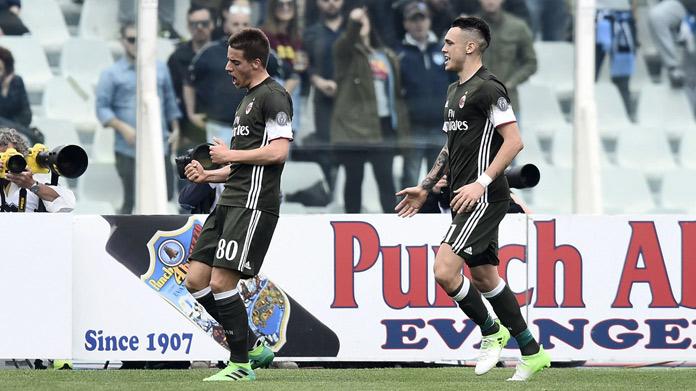 pasalic esultanza milan third aprile 2017