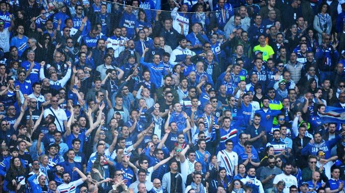 sampdoria tifosi aprile 2017 2