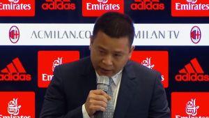 Yonghong Li arrivato alla Malpensa, sarà presente per Milan-Cagliari