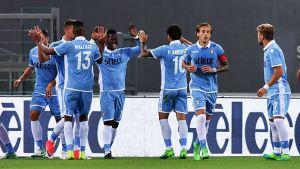 Lazio, sono 7 su 7! Contro il Malaga decide Immobile. Luis Alberto: «Stiamo lavorando bene»