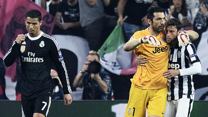 ronaldo buffon marchisio juventus-real madrid