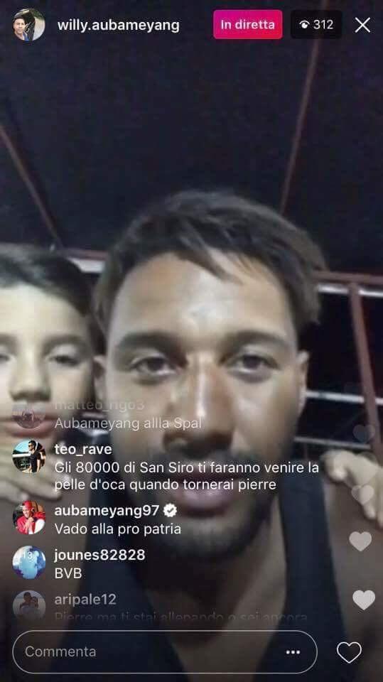 Milan, Aubameyang ci ride su: «Vado alla Pro Patria!» - FOTO 32 aubameyang pro patria