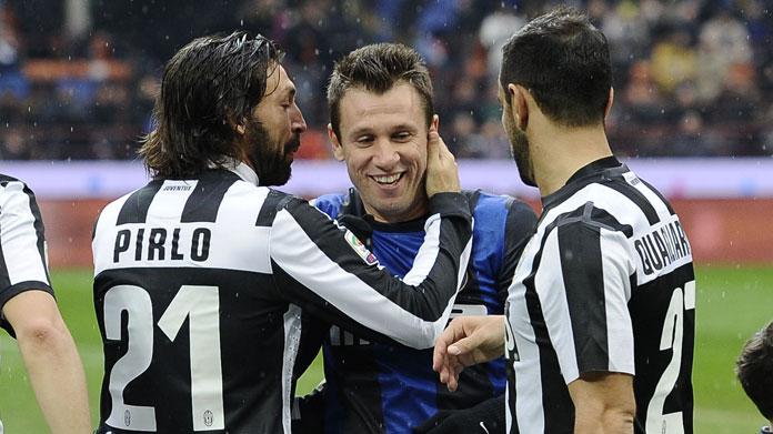 cassano pirlo quagliarella inter-juventus