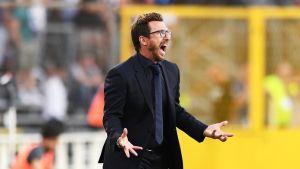 Roma, la coperta corta di Monchi affonda Di Francesco