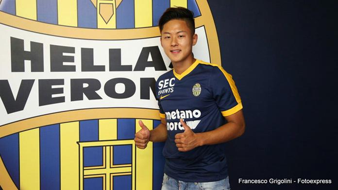 lee seung woo verona agosto 2017