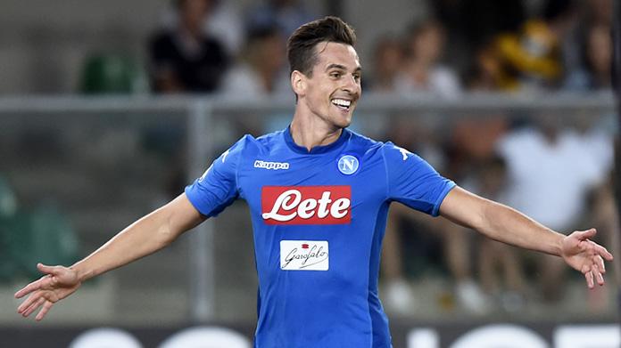 infortunio milik napoli-roma