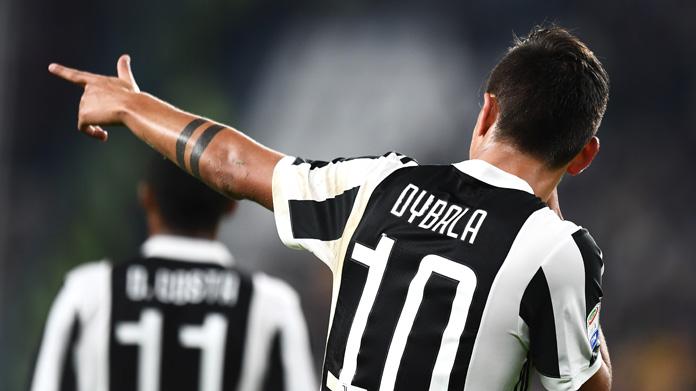 dybala esultanza bis juventus settembre 2017 2