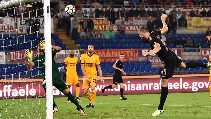 dzeko roma-verona