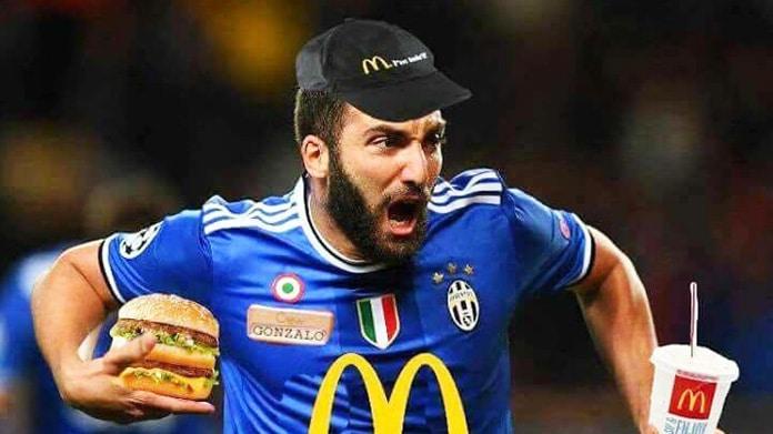 higuain juventus mcdonald