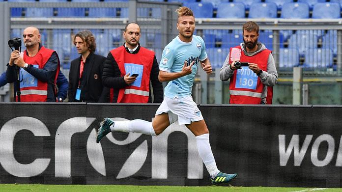 immobile esultanza lazio settembre 2017