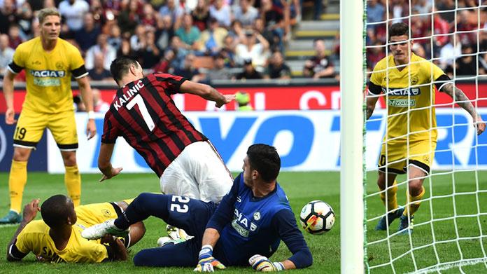 kalinic milan udinese settembre 2017
