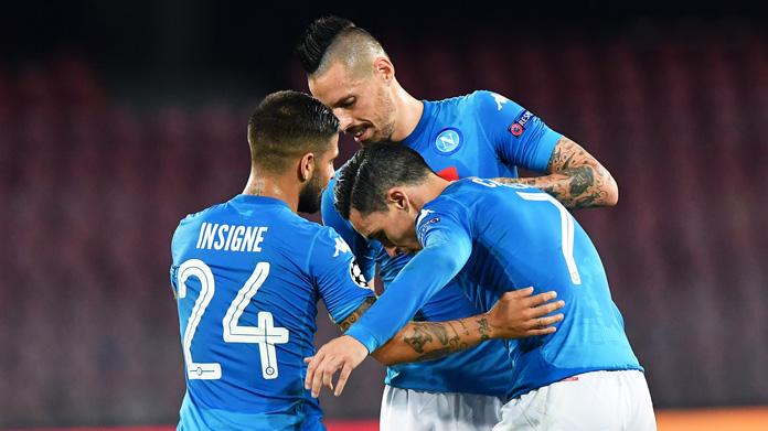 napoli esultanza quater settembre 2017