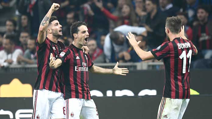 bonaventura esultanza milan ottobre 2017