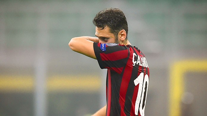 calhanoglu maglia milan lucescu