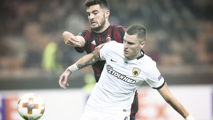 cutrone vranjes milan aek atene ottobre 2017
