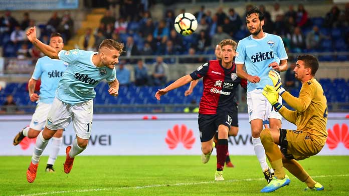 immobile lazio-cagliari