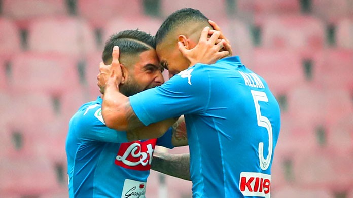 insigne allan esultanza napoli ottobre 2017