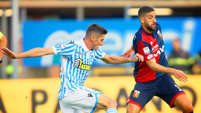 mattiello taarabt spal genoa ottobre 2017
