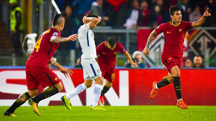 diego perotti roma-chelsea