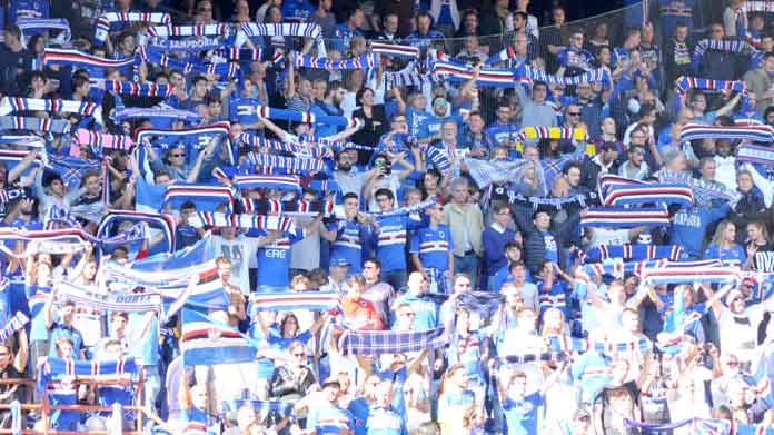sampdoria tifosi ottobre 2017