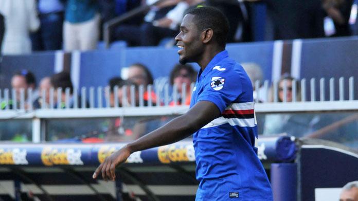 zapata esultanza bis sampdoria ottobre 2017