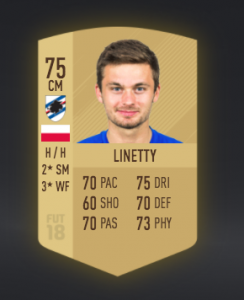 Karol Linetty Fifa18