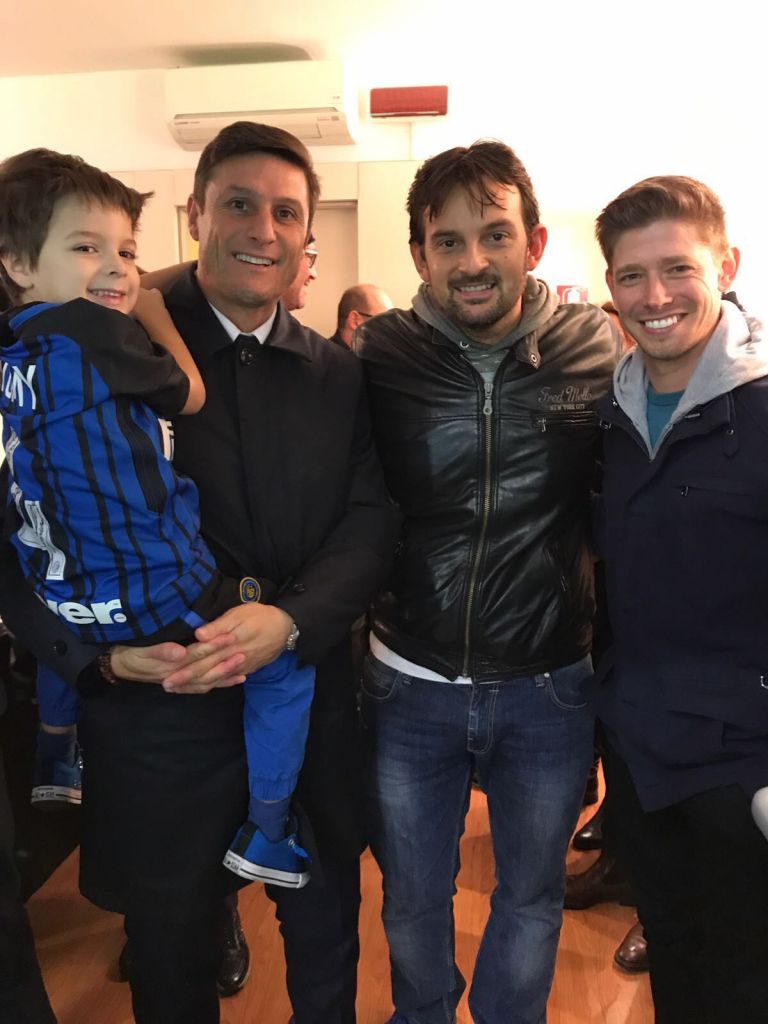 Casey Stoner si scopre tifoso nerazzurro: a San Siro per Inter-Toro - FOTO 1 celentano stoner zanetti