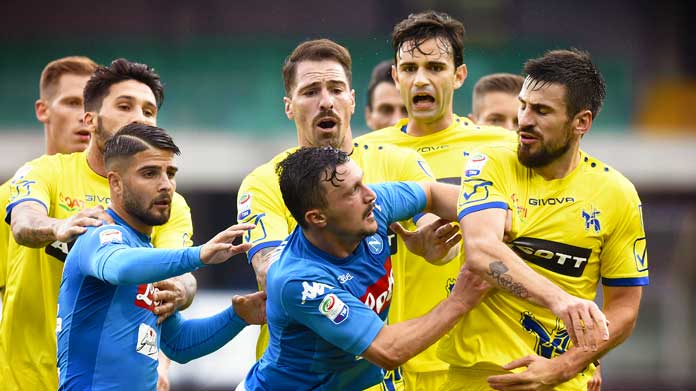 chievo napoli novembre 2017