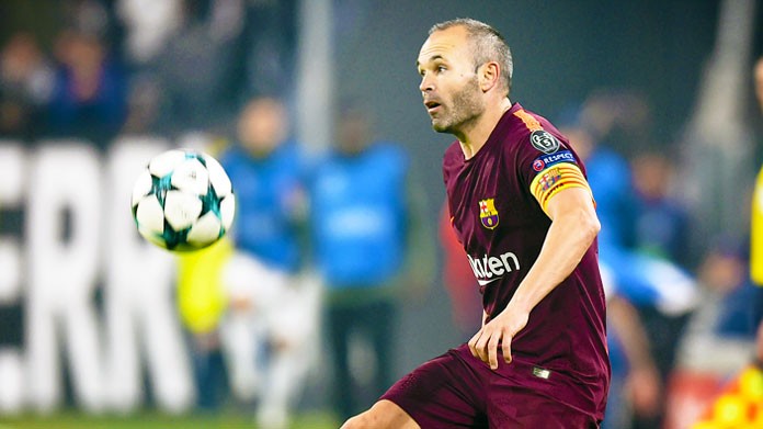 andres iniesta, barcellona