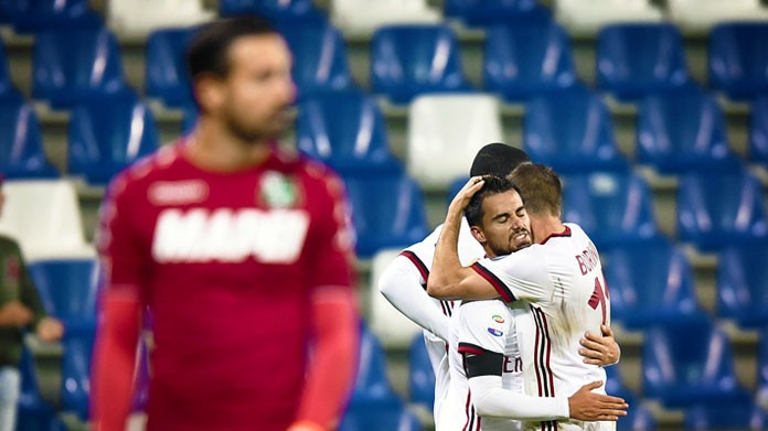 suso esultanza milan novembre 2017