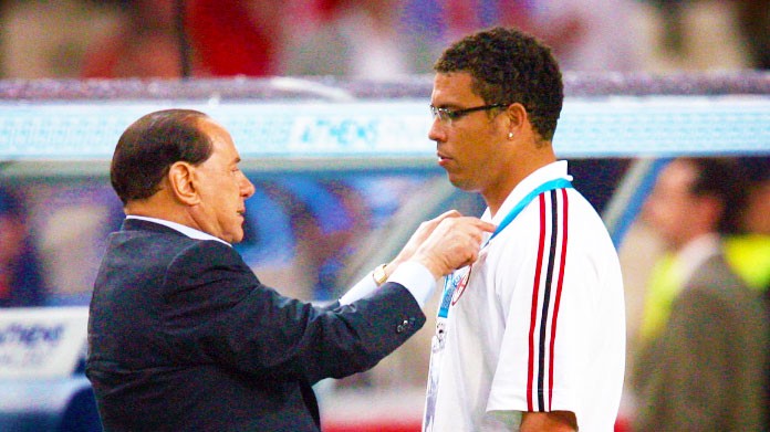 berlusconi ronaldo milan